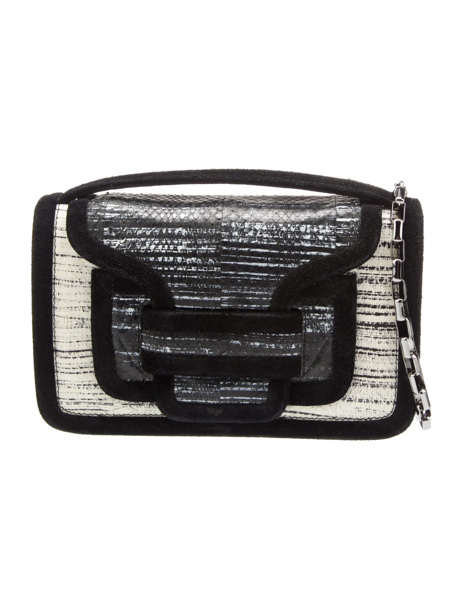 Pierre Hardy Snakeskin Shoulder Bag