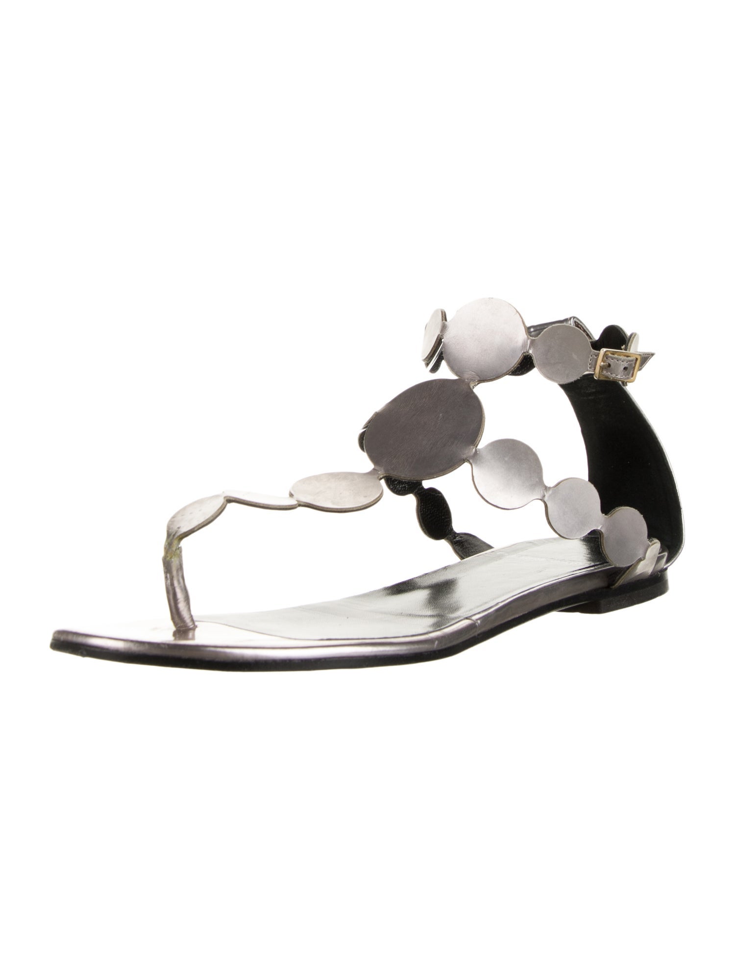 Pierre Hardy Patent Leather Sandals