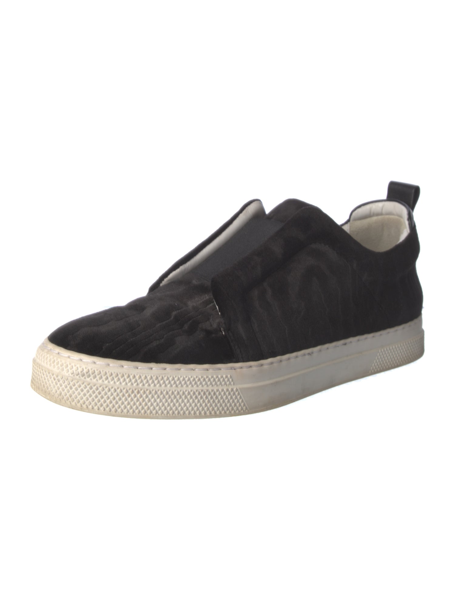 Pierre Hardy Velvet Sneakers