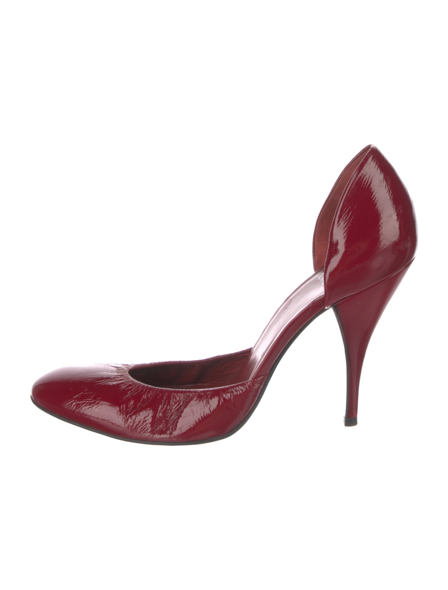 Pierre Hardy Patent Leather D'Orsay Pumps