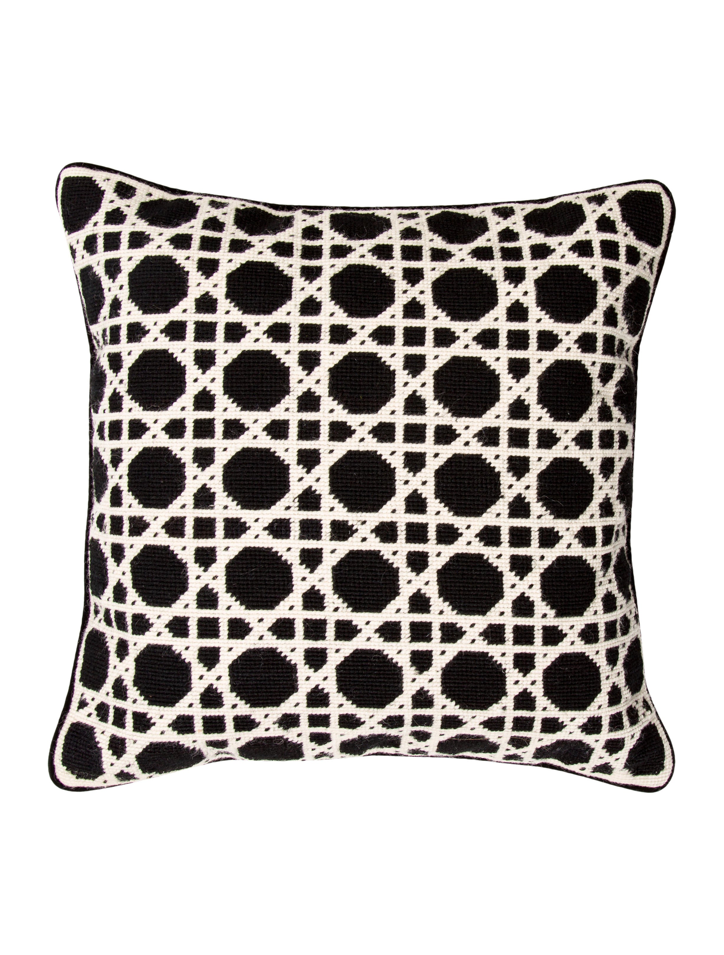 Throw Pillow Needlepoint Throw Pillow - Pillows And Throws - PILLO20162 The RealReal