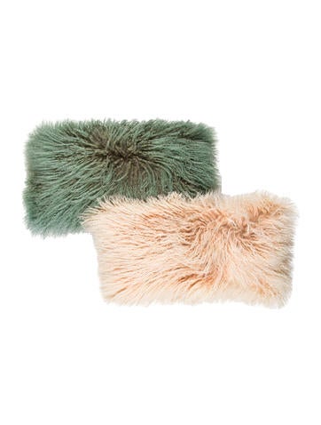 Shearling Throw Pillows