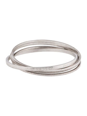 Pianegonda Interlocking Stacking Bangle Bracelets