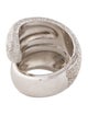 Pianegonda Textured Bypass Ring