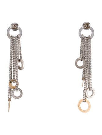 Pianegonda Two-Tone Drop Earrings