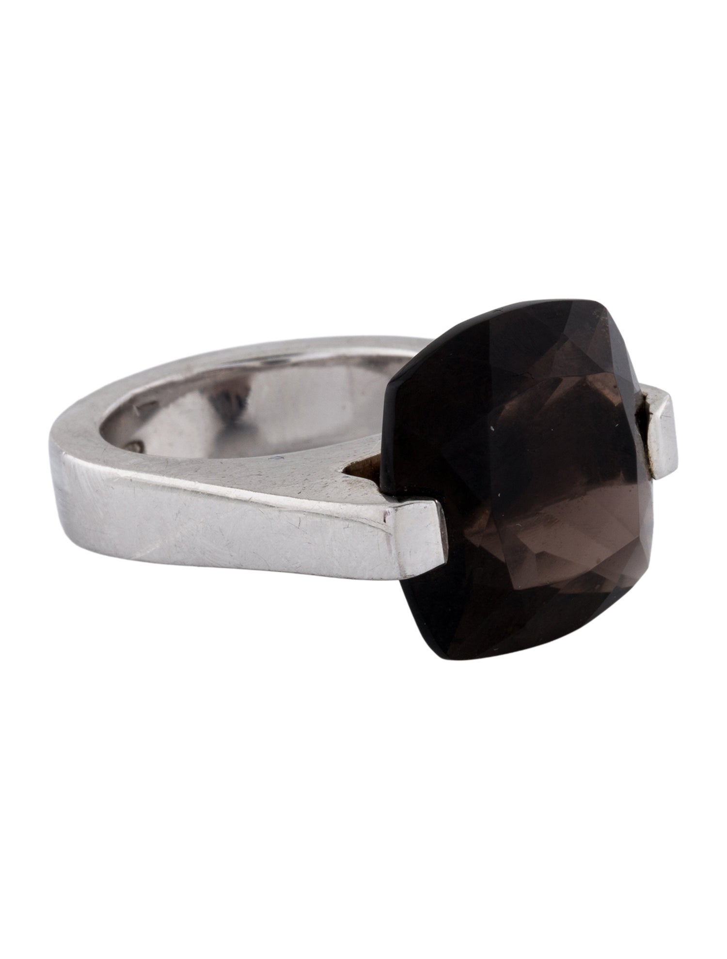 Pianegonda Smoky Quartz Cocktail Ring