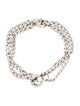 Pianegonda Double Chain Charm Bracelet