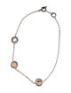 Pianegonda Two-Tone "Rose' & 'Love' Station Necklace