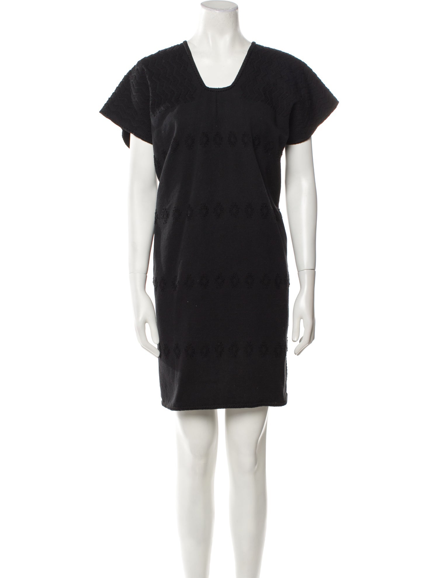 Pippa Holt Square Neckline Mini Dress