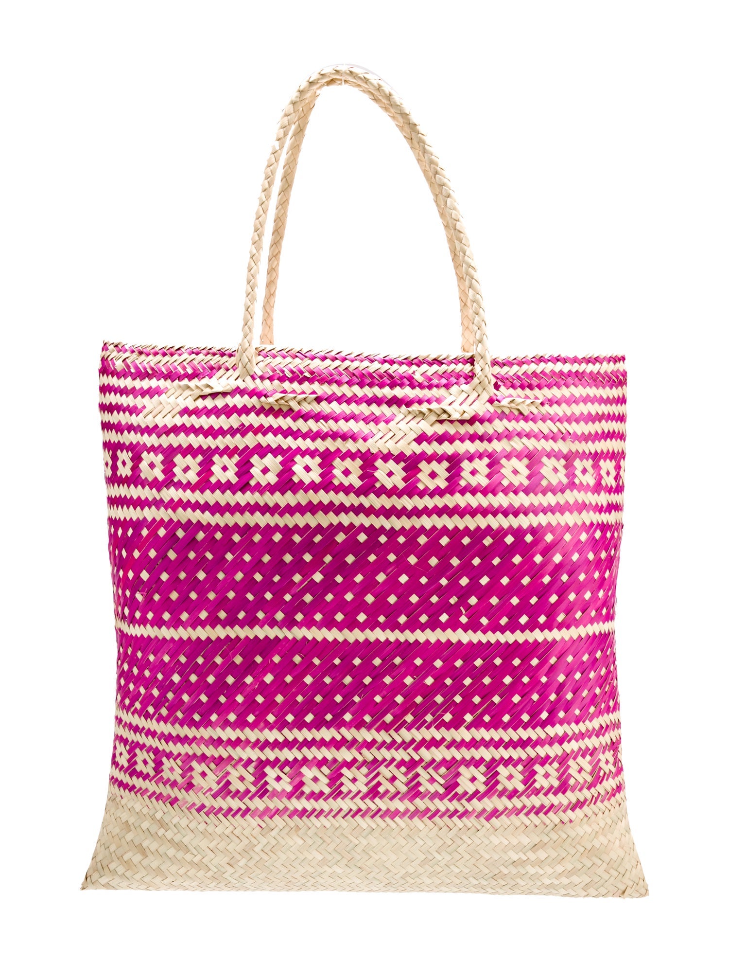 Pippa Holt Straw Top Handle Bag