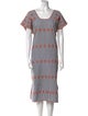 Pippa Holt Striped Midi Length Dress