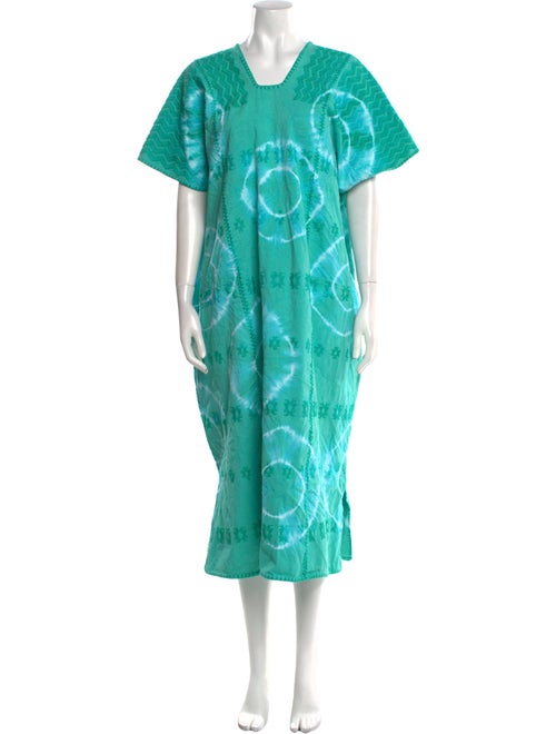 Pippa Holt Tie-Dye Print Long Dress