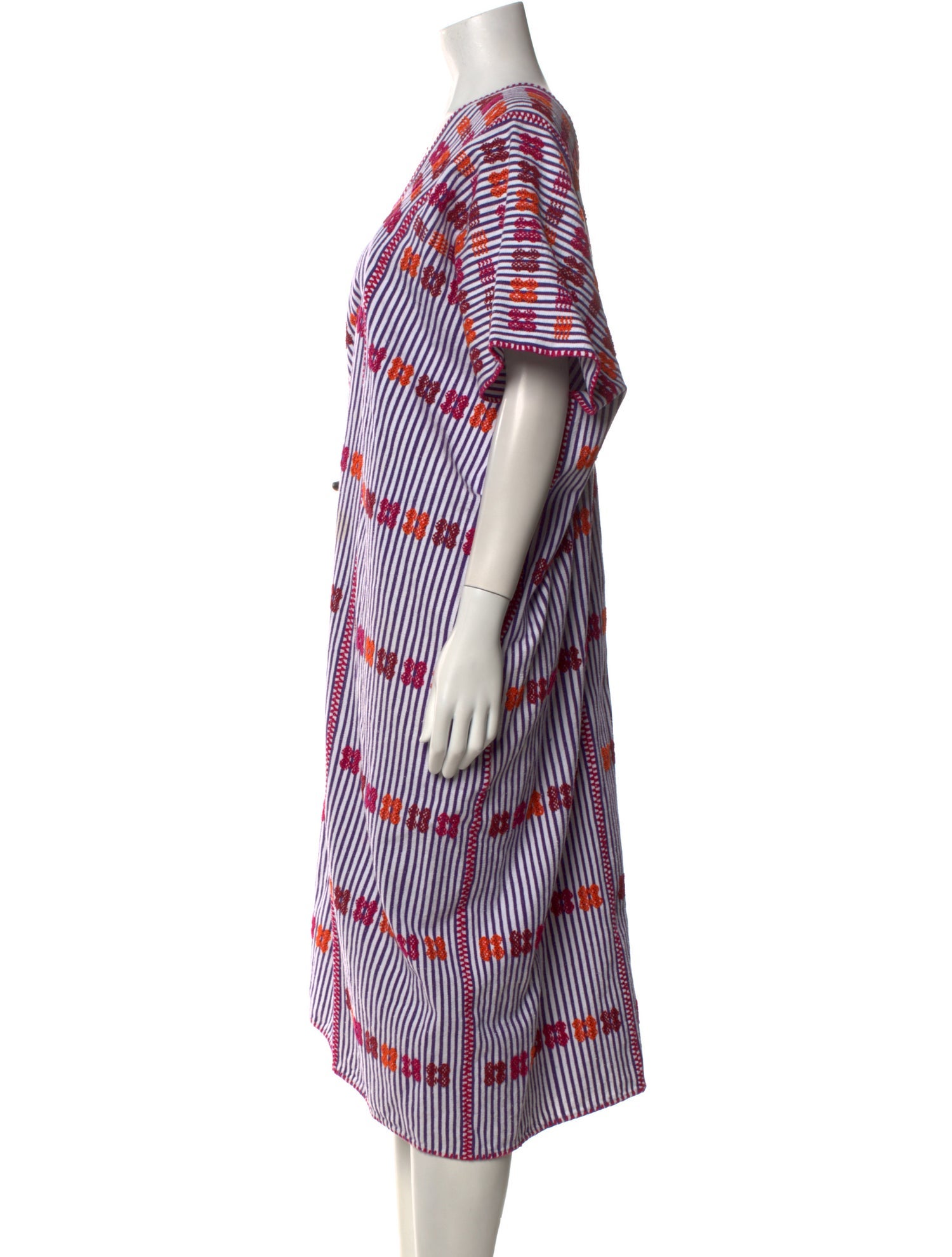 Pippa Holt Striped Midi Length Dress