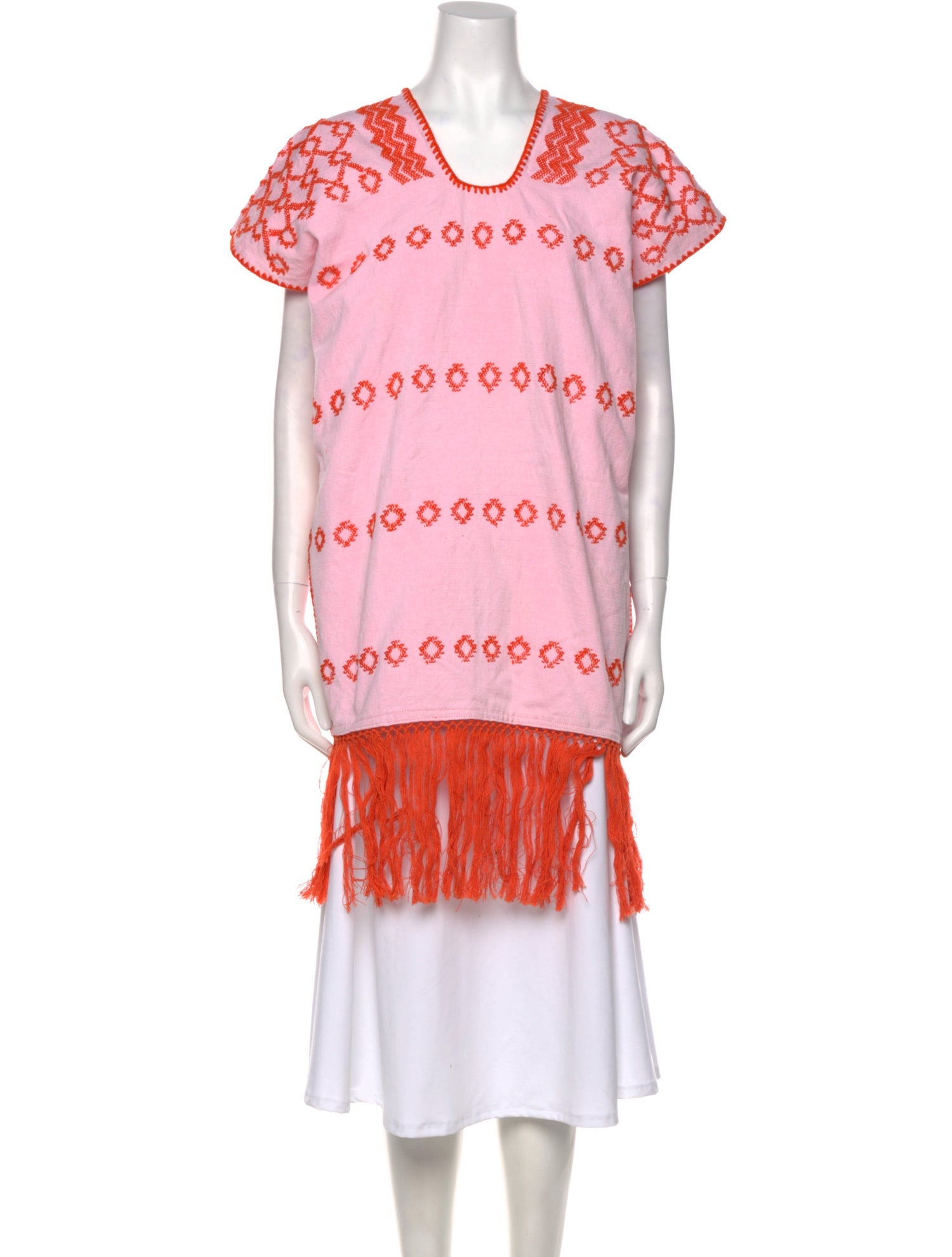 Pippa Holt Printed V-Neck Tunic w/ Tags