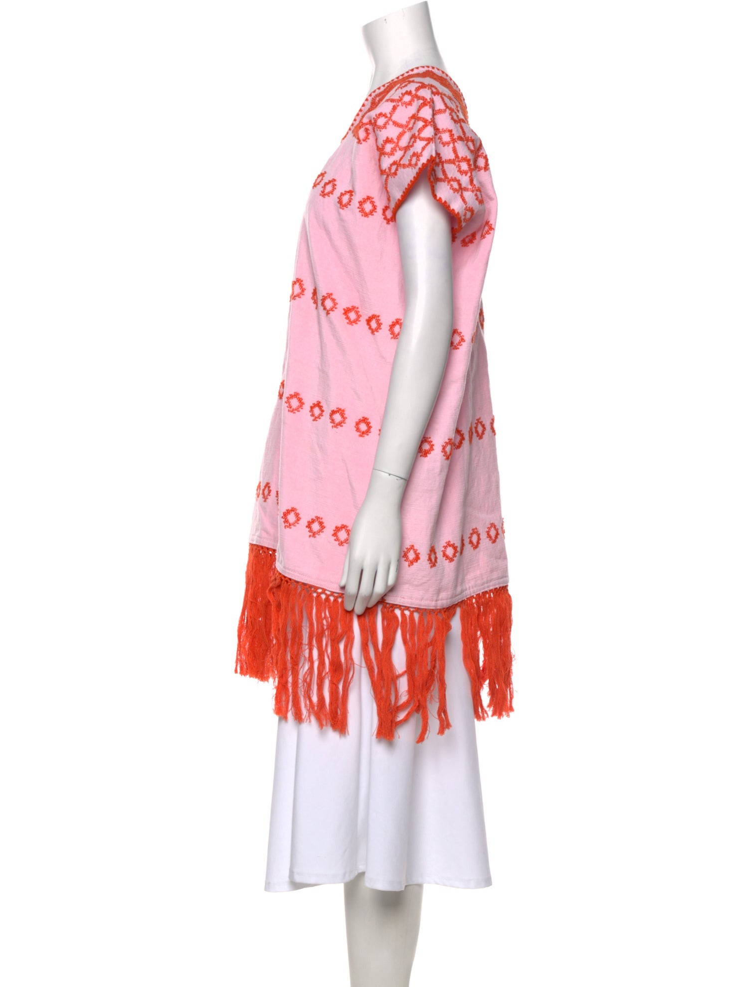 Pippa Holt Printed V-Neck Tunic w/ Tags