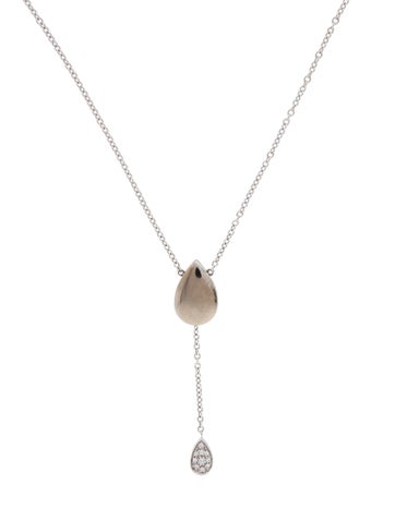 Piaget Pendant Necklace 18K Diamond Pear