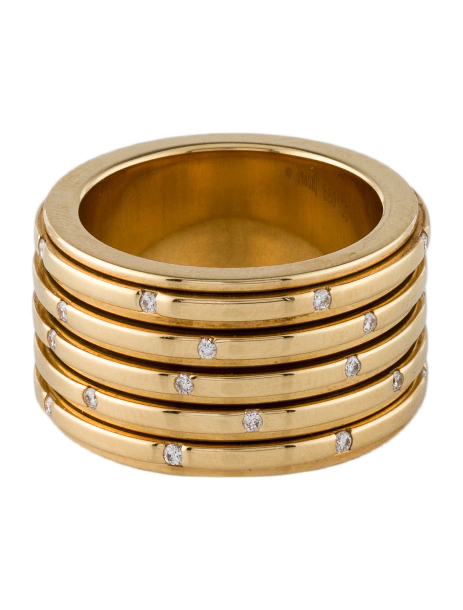 Piaget 18K Diamond Five-Row Possession Band