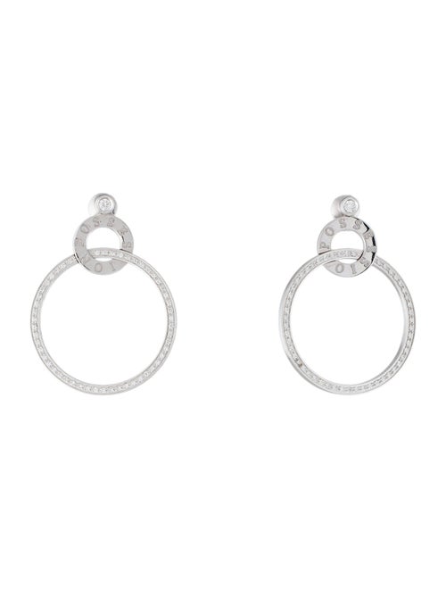 Piaget 18K Diamond Possession Drop Earrings