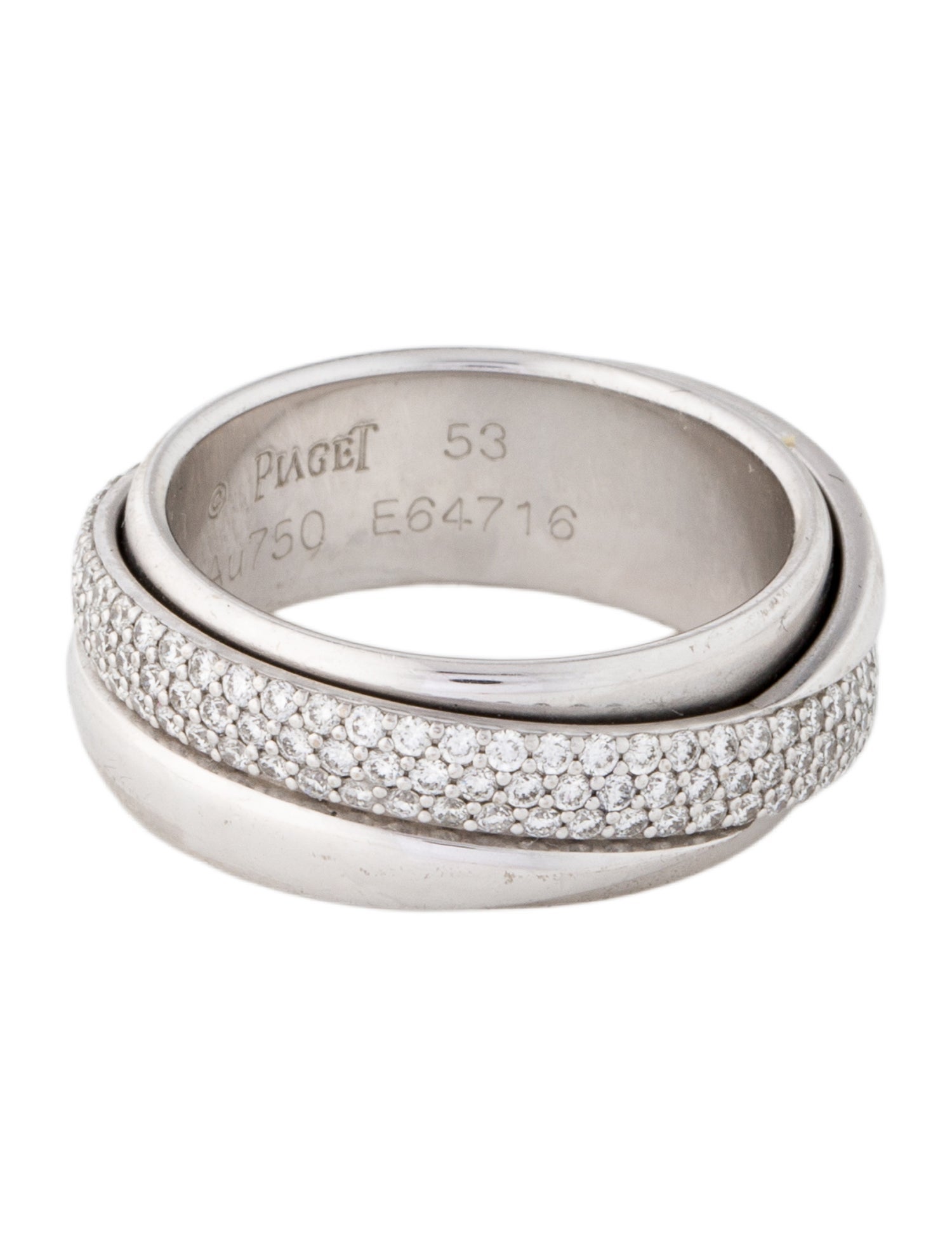 Piaget 18K 1.20ctw Diamond Possession Ring