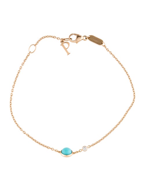 Piaget 18K Turquoise & Diamond Possession Bracelet