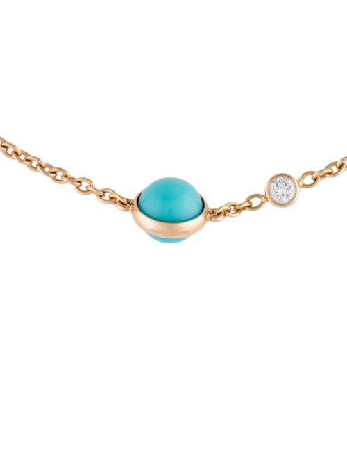 Piaget 18K Turquoise & Diamond Possession Bracelet