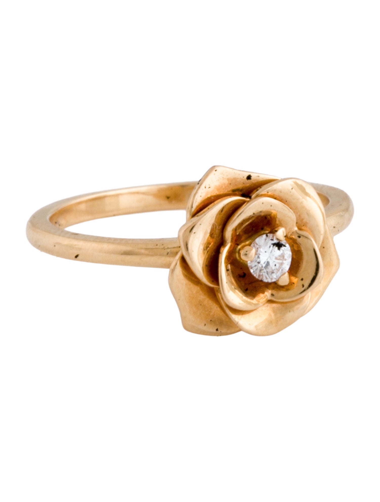 Piaget 18K Diamond Rose Cocktail Ring