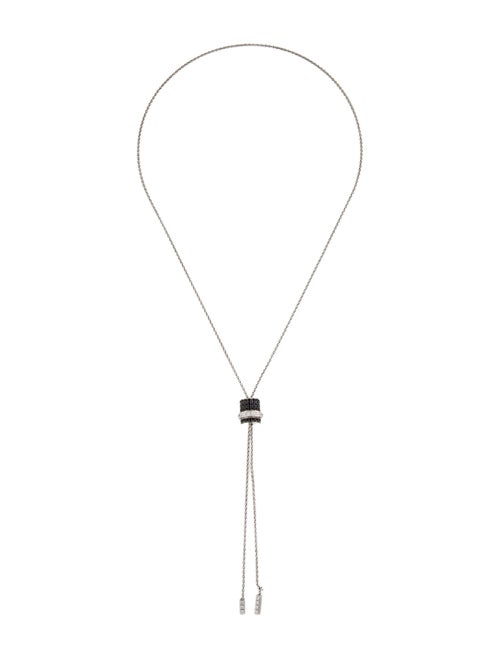 Piaget 18K Sapphire & Diamond Adjustable Bolo Necklace