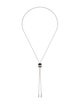 Piaget 18K Sapphire & Diamond Adjustable Bolo Necklace