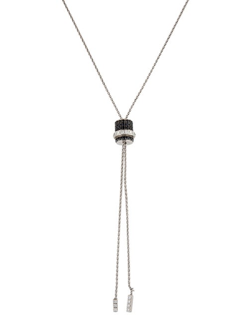 Piaget 18K Sapphire & Diamond Adjustable Bolo Necklace