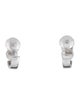 Piaget 18K Diamond Heart Huggie Earrings