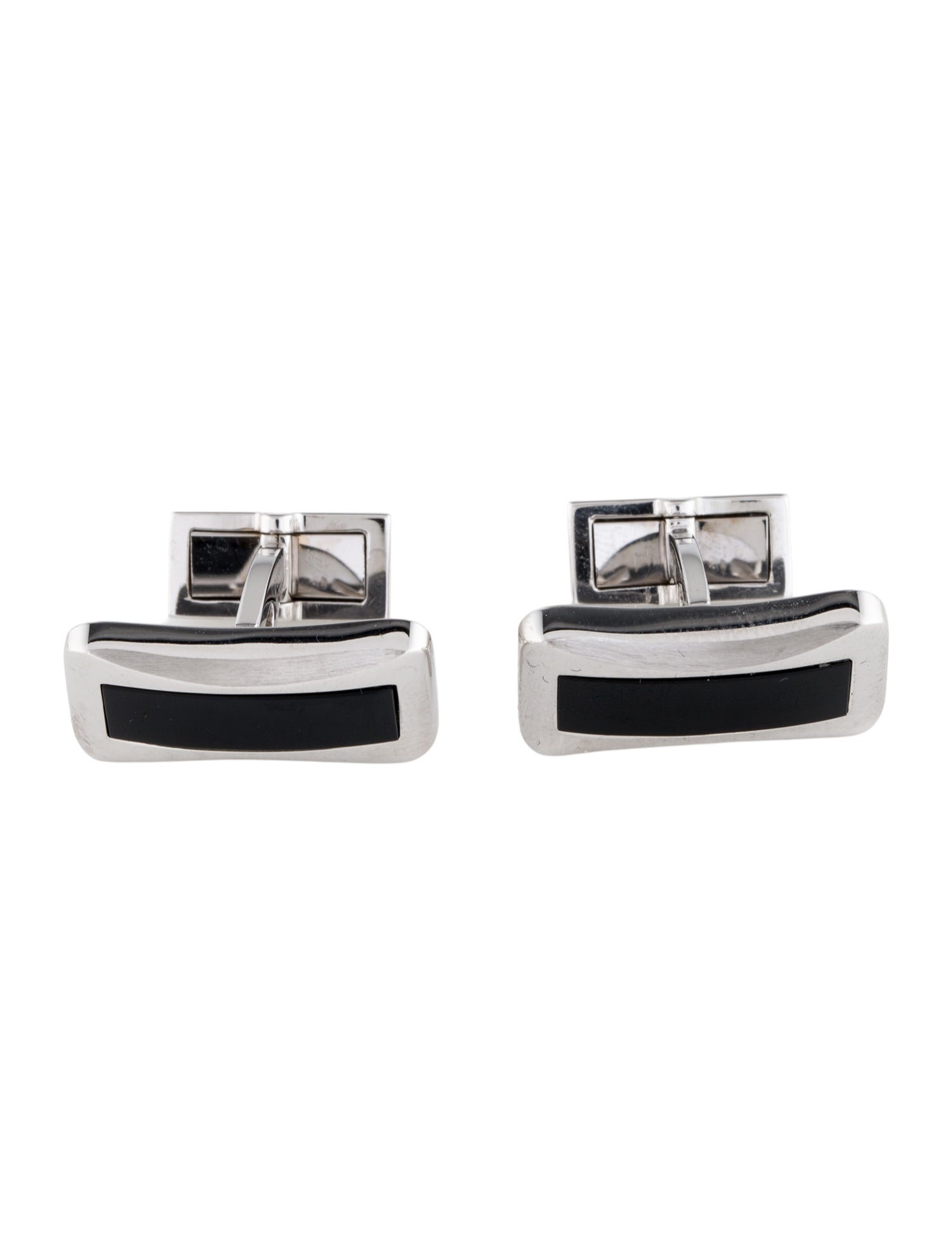 Piaget 18K Onyx Emperador Cufflinks