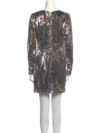 Paula Knorr Scoop Neck Mini Dress