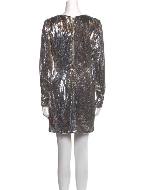 Paula Knorr Scoop Neck Mini Dress