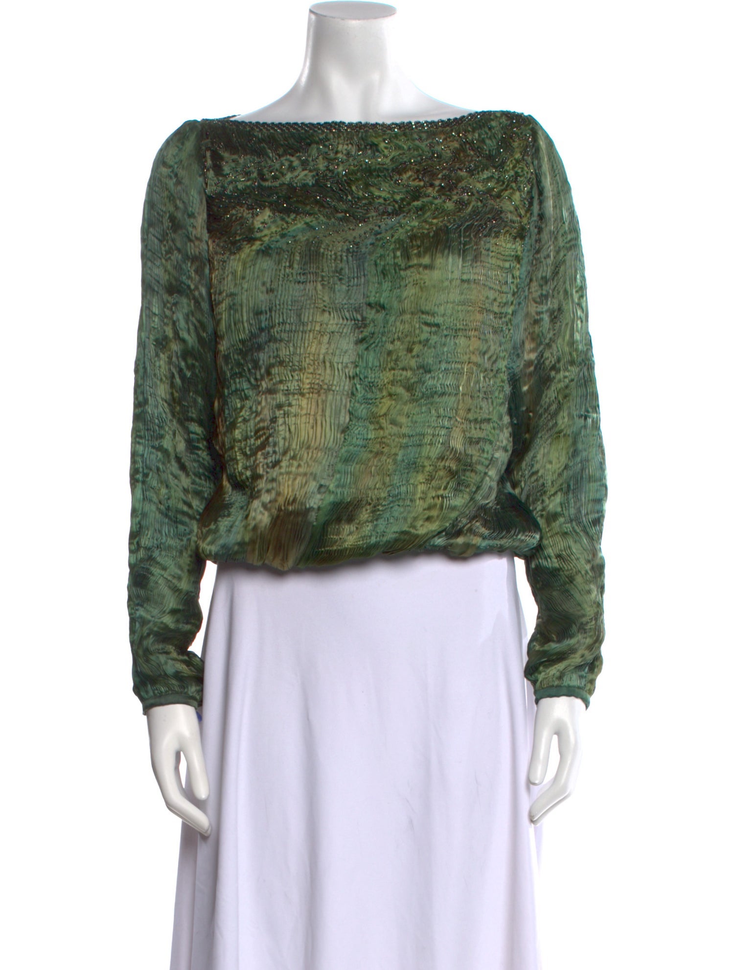 Patricia Lester Vintage 1980's Crop Top