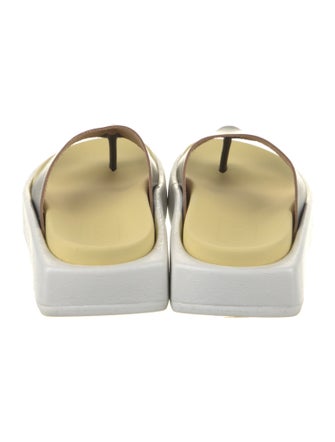 PLAN C Leather Slides