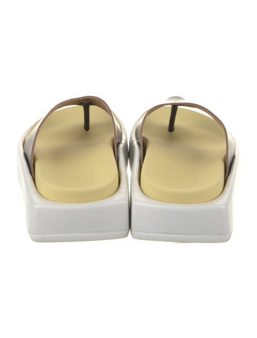 PLAN C Leather Slides