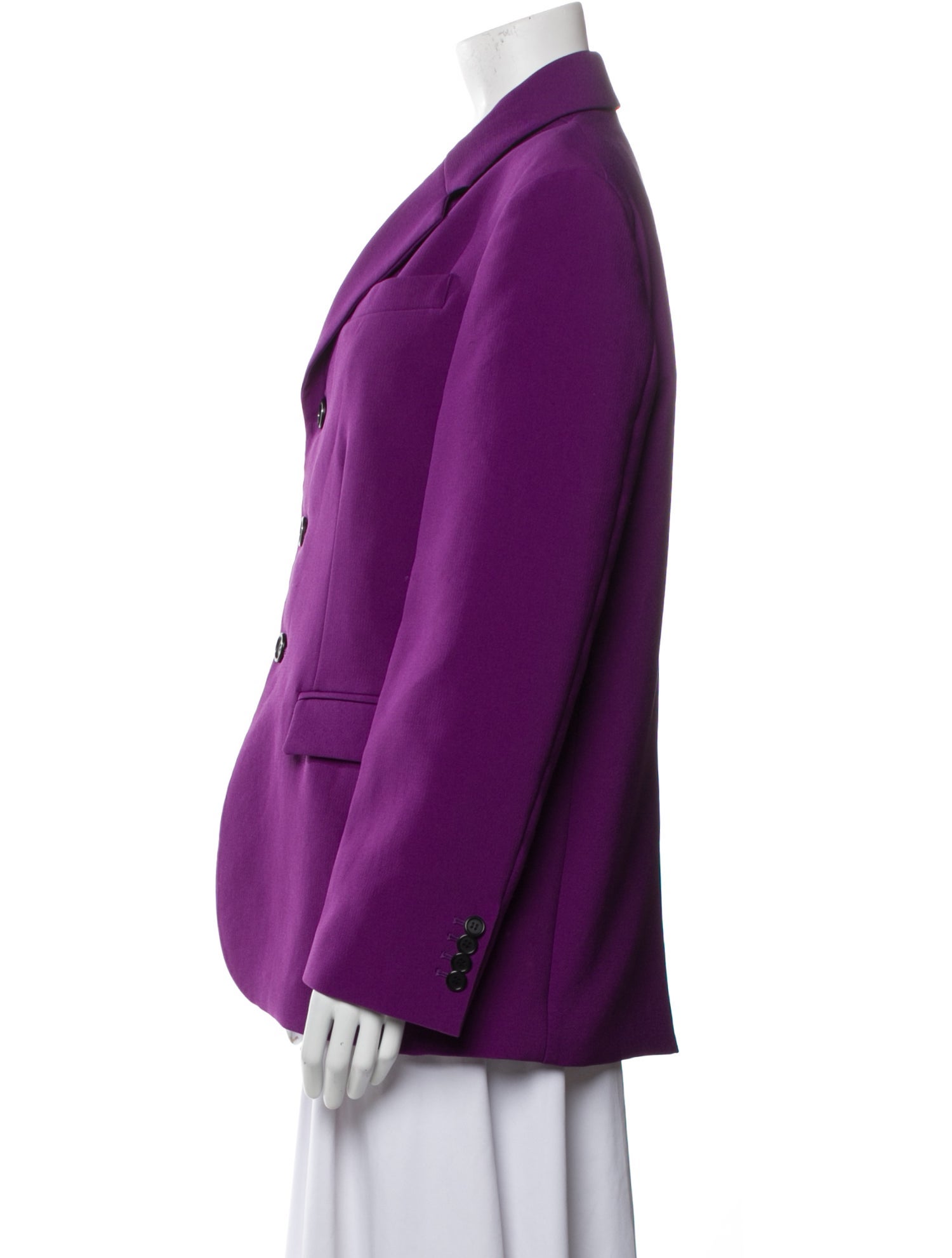 Valentino Silk Blazer - Purple Jackets, Clothing - VAL486161