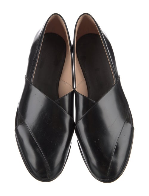 PLAN C Leather Loafers