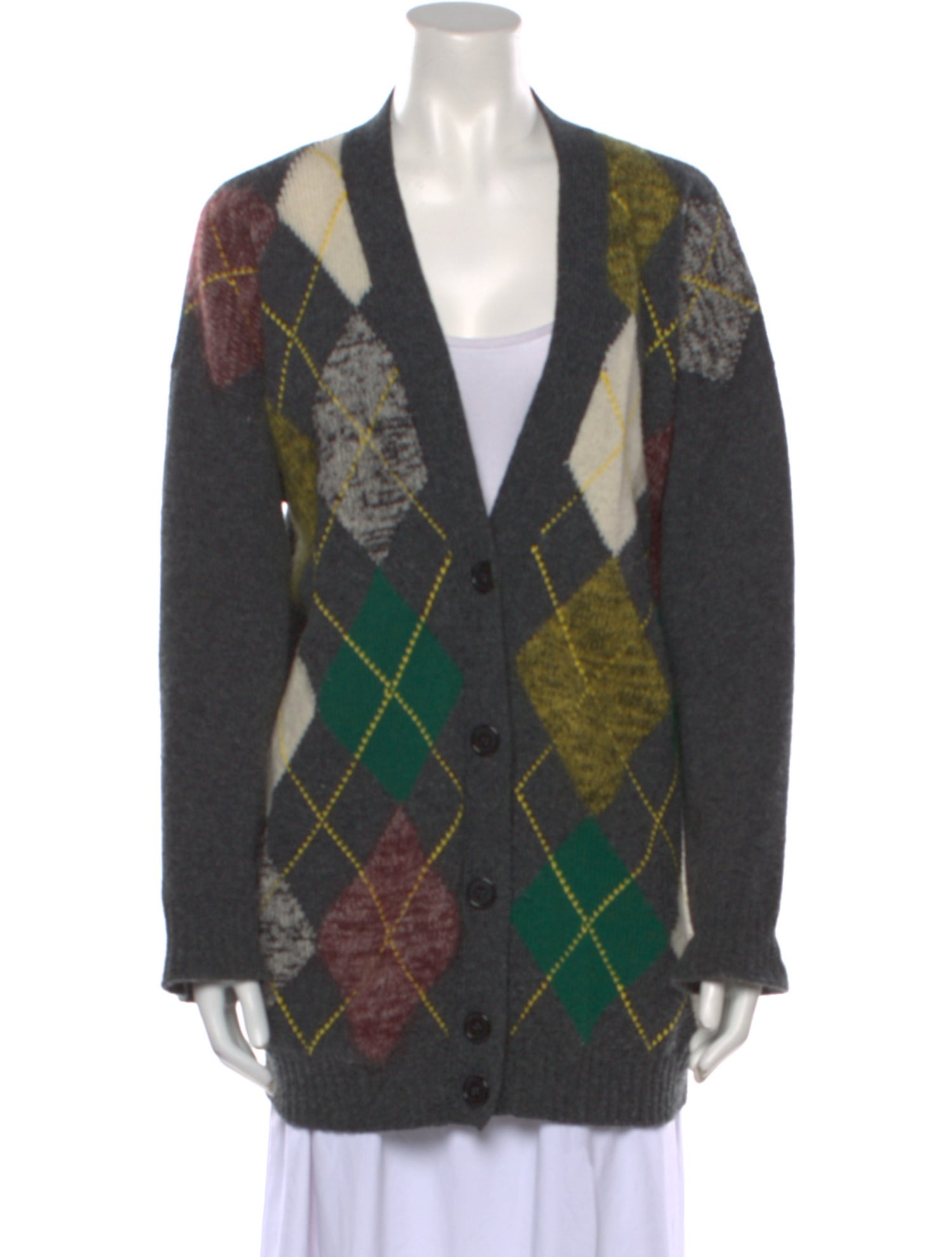 PLAN C Wool Printed Sweater