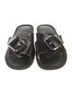 PLAN C Leather Slides