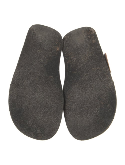 PLAN C Leather Slides