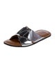 PLAN C Leather Slides