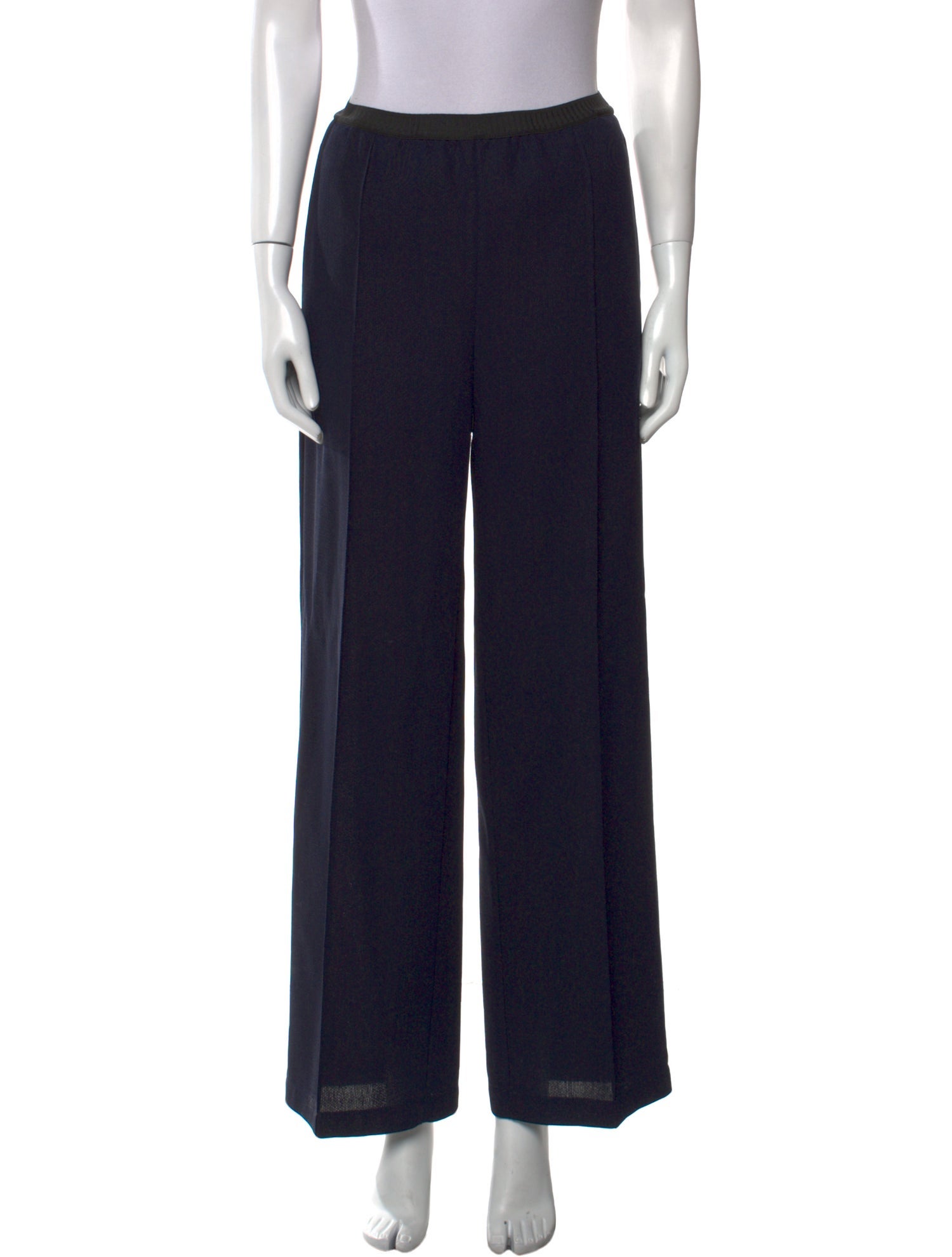 PLAN C Wool Wide Leg Pants