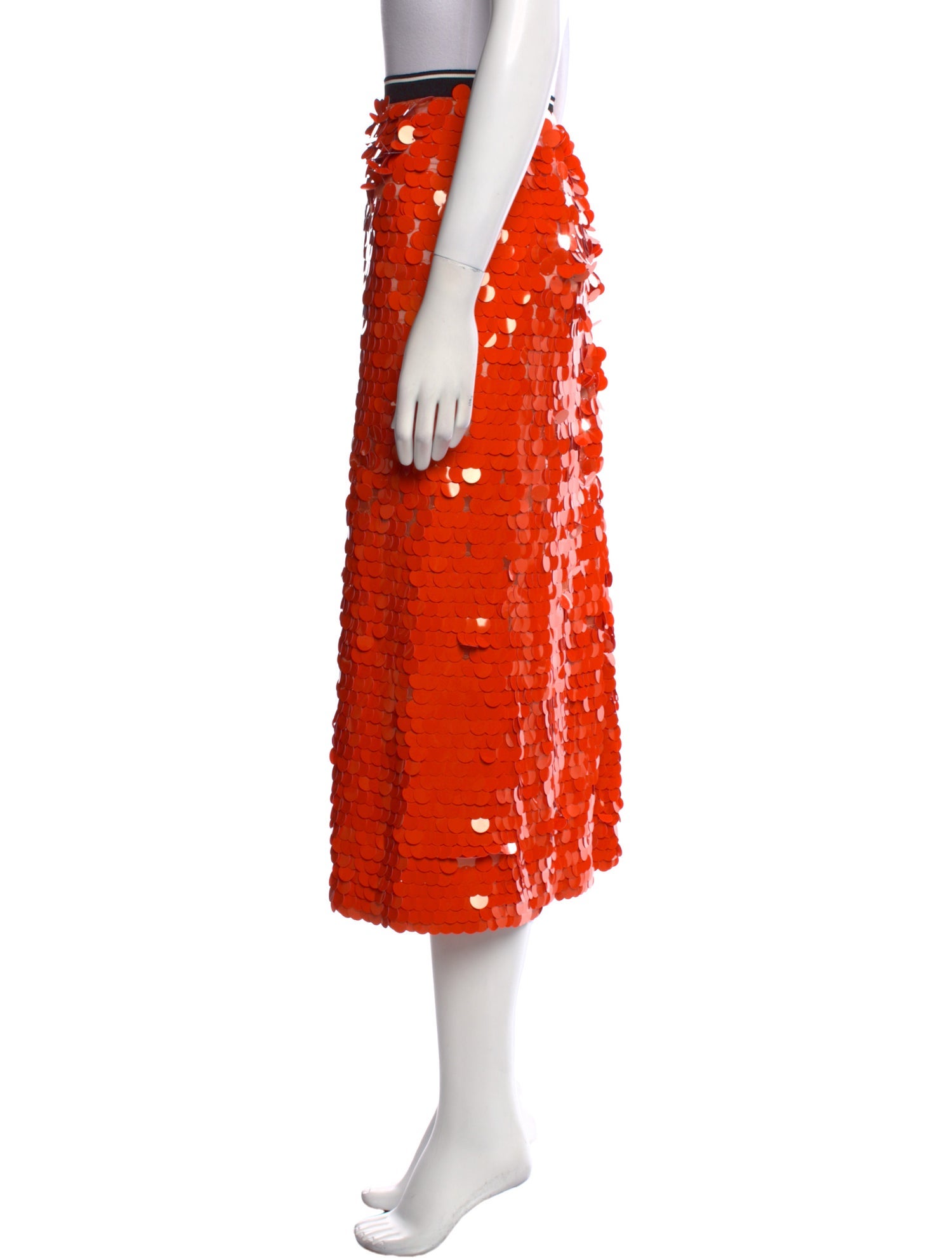 PLAN C Knee-Length Skirt