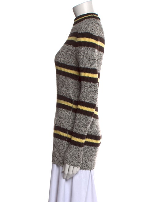 PLAN C Virgin Wool Striped Sweater