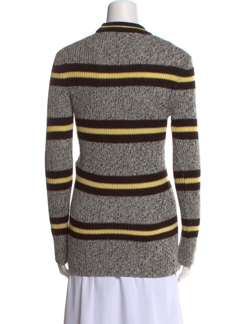 PLAN C Virgin Wool Striped Sweater