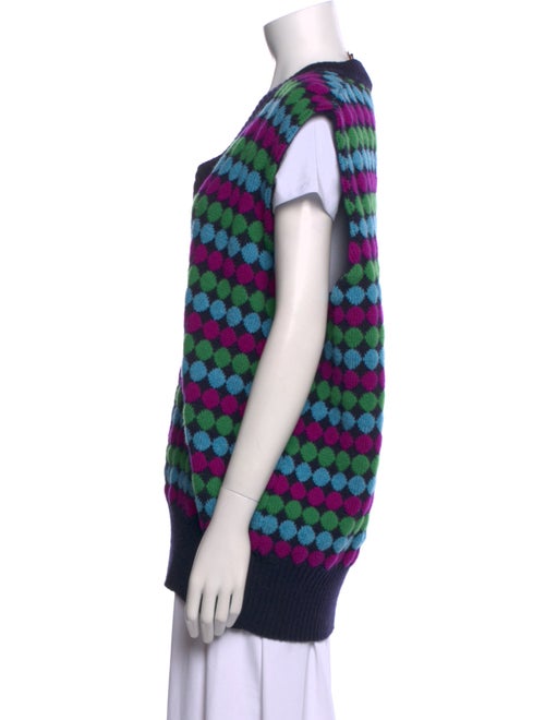 PLAN C Virgin Wool Printed Sweater