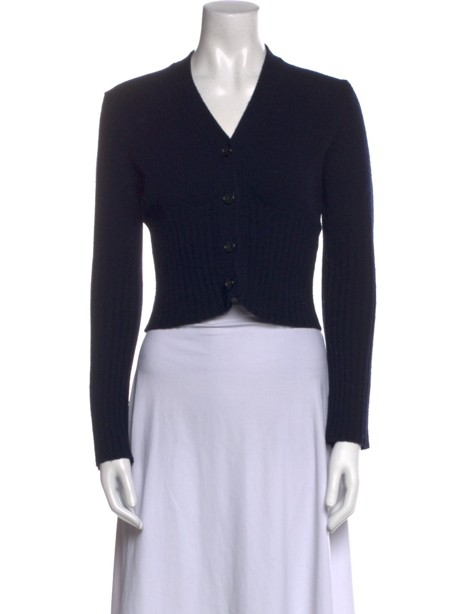 PLAN C Virgin Wool V-Neck Sweater