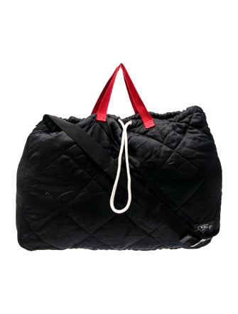 PLAN C Nylon Weekender Bag