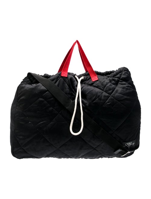 PLAN C Nylon Weekender Bag